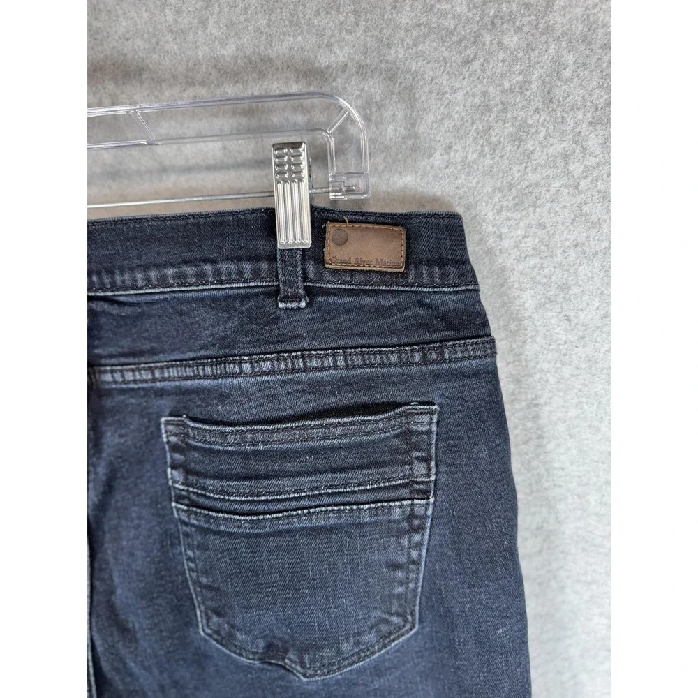 Grand River Jeans Mens 38x30 Black‎ Stretch SLIP 444 Traditional Fit Denim Pants